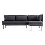 Bloke 92" Armless Sofa Chaise Sectional