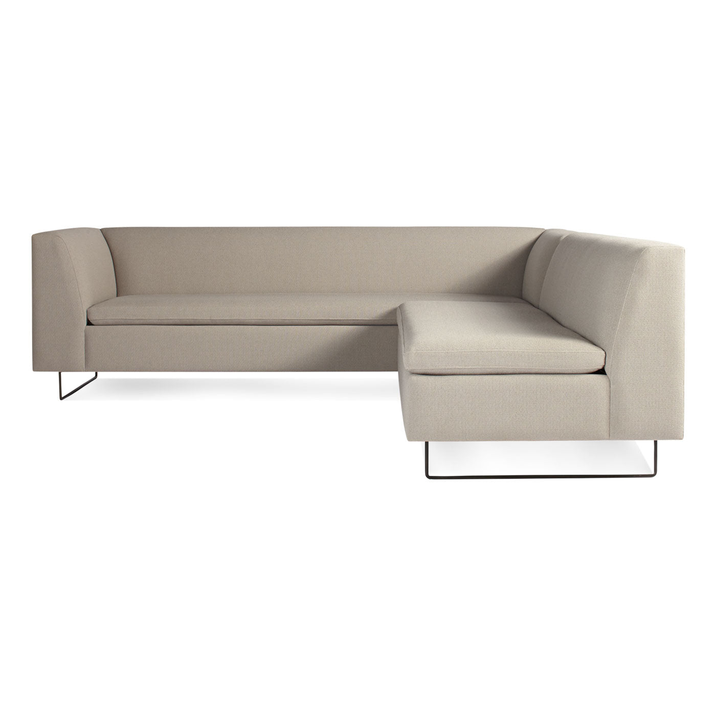 Bonnie and Clyde 96" Sectional Sofa