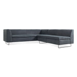 Bonnie and Clyde 100" Leather Sectional Sofa