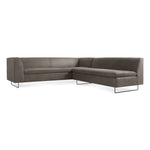 Bonnie and Clyde 100" Leather Sectional Sofa