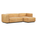 Cleon Medium Leather Modular Sectional Sofa