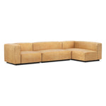 Cleon Medium+ Leather Modular Sectional Sofa