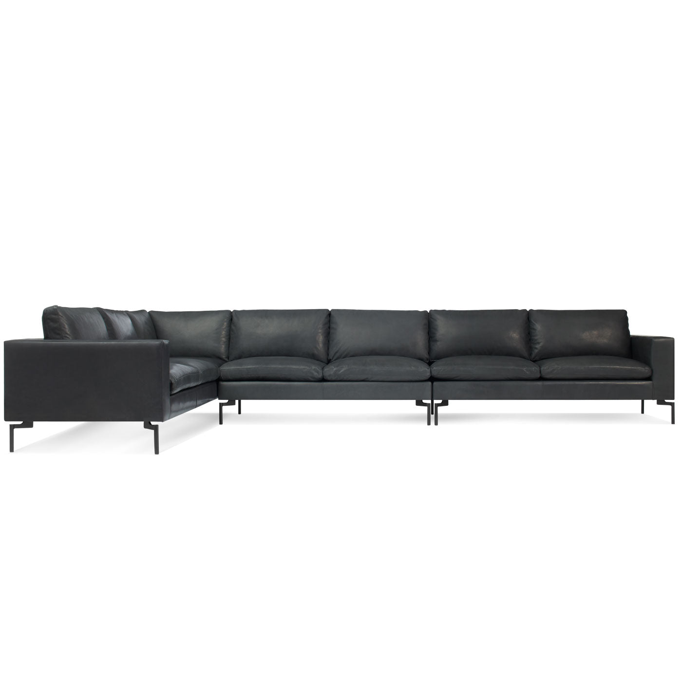 New Standard 162" Leather Sofa Sectional