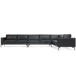 New Standard 162" Leather Sofa Sectional