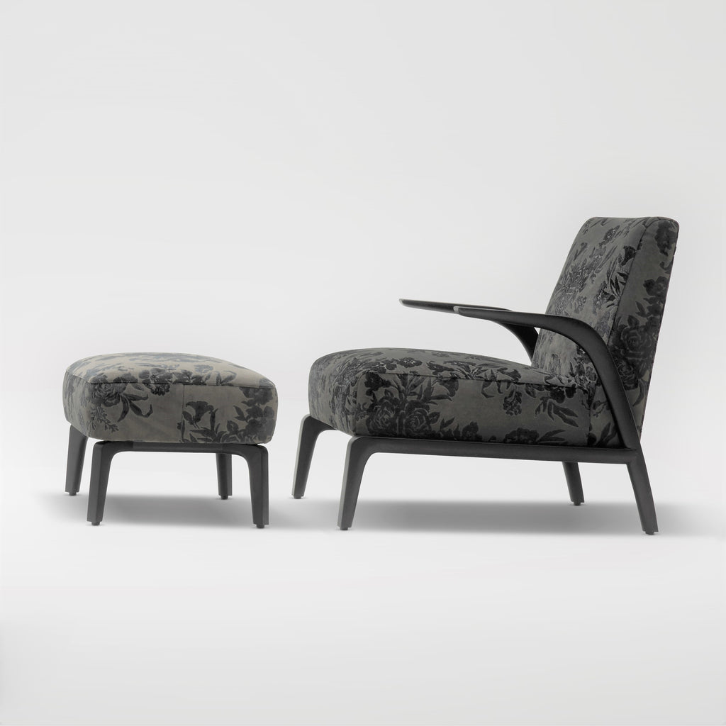 Venus Lounge Chair Ottoman Set